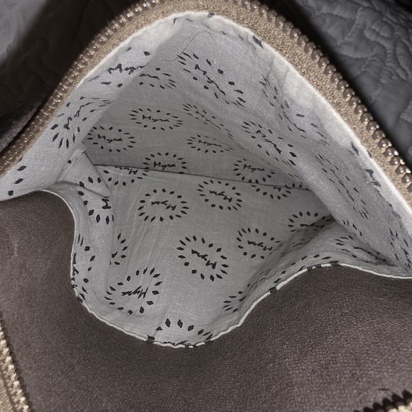 Myra Bag Brown and Gray Tote - Picture 10 of 11